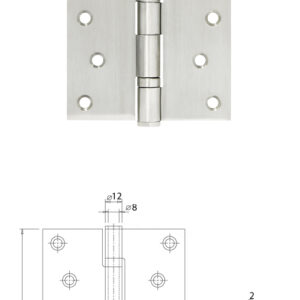 บานพับผีเสื้อแบบมาตรฐาน